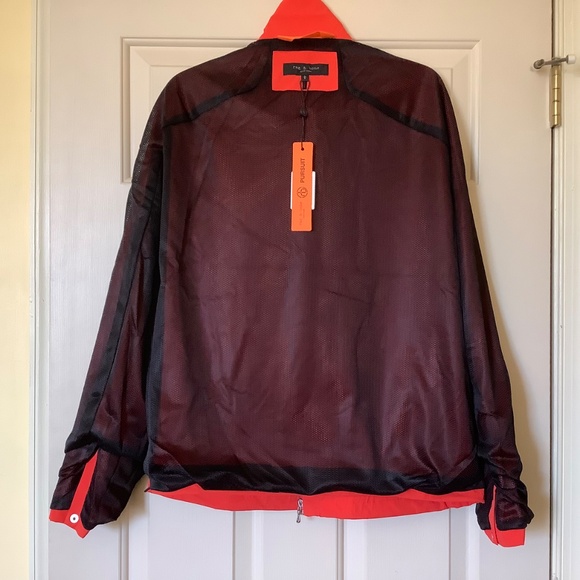 Rag & Bone Pursuit Grant Jacket Blood Orange SZ Large - Picture 11 of 16